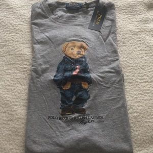Men’s” POLO RALPH LAUREN TEDDY BEAR T-SHIRT”